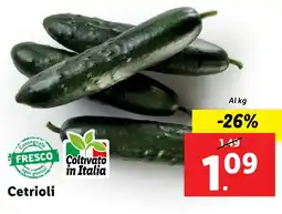 Lidl Cetrioli offerta