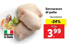 Lidl Sovracosce di pollo offerta