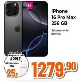Expert Iphone 16 pro max 256 GB offerta