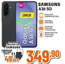 Expert Samsung A36 5G offerta