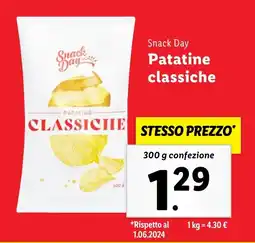 Lidl Snack Day Patatine classiche offerta