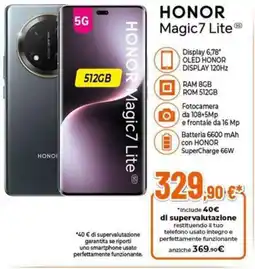 Expert HONOR magic 7 offerta