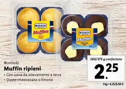 Lidl Mcennedy Muffin ripieni offerta