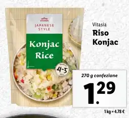 Lidl Vitasia Riso Konjac offerta