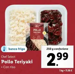 Lidl Chef Select Pollo Teriyaki offerta
