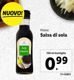 Lidl Vitasia Salsa di soia offerta