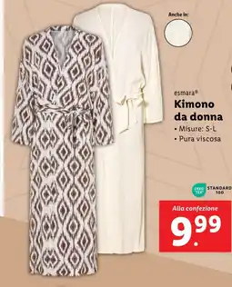 Lidl esmara Kimono da donna offerta