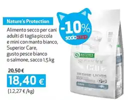Coop Nature's protection alimento secco per cani adulti offerta