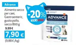 Coop Advance alimento secper cani, gastroenteric, gusto pollo offerta