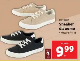 Lidl LIVERGY Sneaker da uomo offerta