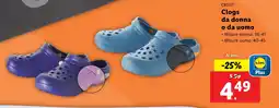 Lidl CRIVIT Clogs da donna o da uomo offerta