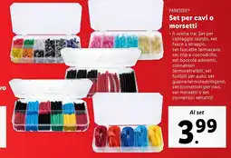 Lidl PARKSIDE Set per cavi o morsetti offerta