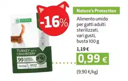 Coop Nature's protection alimento umido per gatti adulti offerta