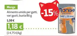 Coop Monge Alimento umido per gatti offerta