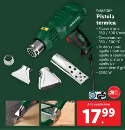 Lidl PARKSIDE Pistola termica offerta
