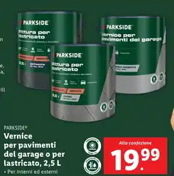 Lidl PARKSIDE Vernice per pavimenti lastricato offerta