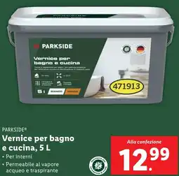Lidl PARKSIDE Vernice per bagno e cucina offerta