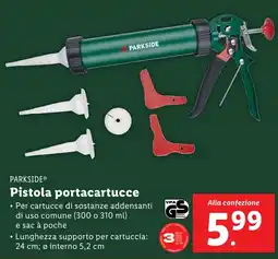 Lidl PARKSIDE Pistola portacartucce offerta