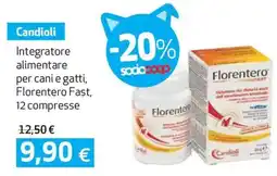 Coop Candioli integratore alimentare per cani e gatti, florentero fast, offerta