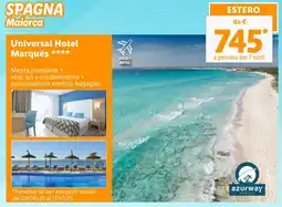 Lidl SPAGNA Maiorca Universal Hotel Marqués offerta