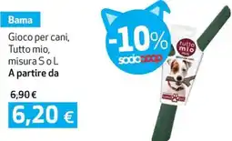 Coop Bama gioco per cani, tutto mio, misura sol offerta