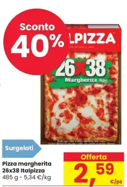 Despar Surgelati pizza margherita 26x38 italpizza offerta
