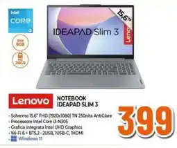 Expert Lenovo notebook IDEAPAD SLIM 3 offerta