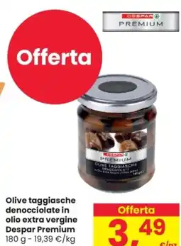 Despar Olive taggiasche denocciolate in olio extra vergine despar premium offerta