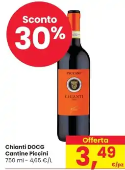 Despar Chianti docg cantine piccini offerta