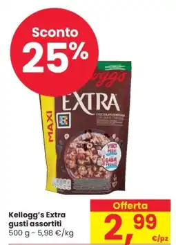Despar Kellogg's extra gusti assortiti offerta