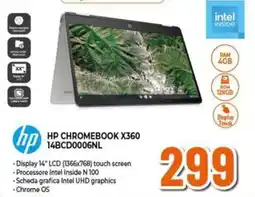 Expert Hp hp chromebook X360 14BCD0006NL offerta