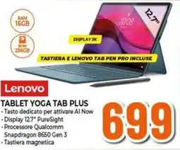 Expert Lenovo tablet yoga tab plus offerta