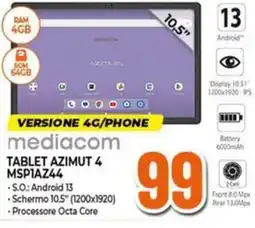 Expert Tablet AZIMUT 4 MSP1AZ44 offerta