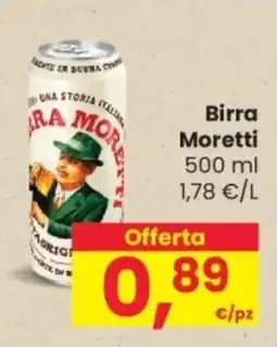 Despar Birra moretti offerta