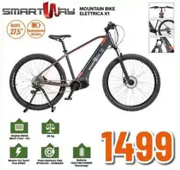 Expert Smart way mountain bike elettrica X1 offerta