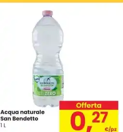 Despar Acqua naturale san benedetto offerta