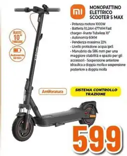 Expert Monopattino mielettrico scooter 5 max offerta