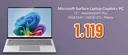 Expert Microsoft Surface Laptop Copilot + PC offerta