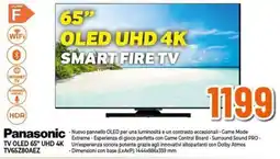 Expert Panasonic TV OLED 65" UHD 4K TV65Z80AEZ offerta