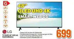 Expert LG TV OLED 48" UHD 4K OLED48B46LA offerta
