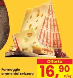 Despar Formaggio emmental svizzero offerta