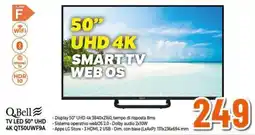 Expert Q.Bell TV LED 50" UHD 4K QT50UWF9A offerta