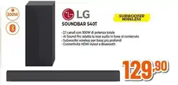 Expert LG Soundbar S40T offerta