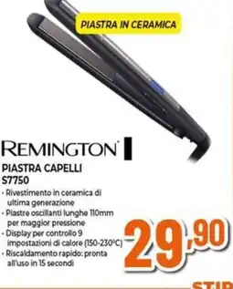 Expert Remington piastra capelli S7750 offerta