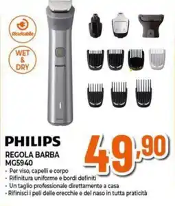 Expert Philips regola barba MG5940 offerta