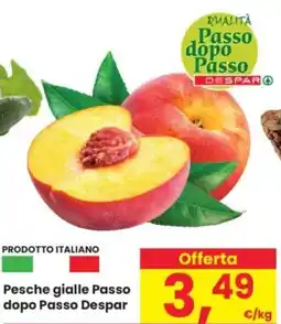 Despar Prodotto italiano pesche gialle passo dopo passo desper offerta
