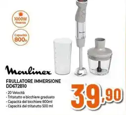 Expert Moulinex frullatore immersione DD672B10 offerta