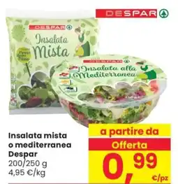 Despar Insalata alla Mediterranea DESPAR offerta