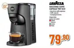 Expert Lavazza macchina caffè capsule tiny eco offerta