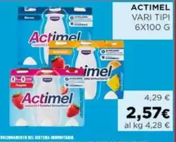 Coop Actimel vari tip offerta